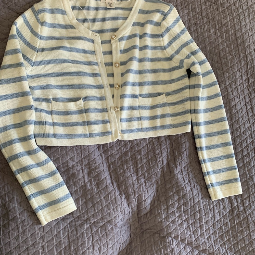 Cropped Cardigan Lady Jacket